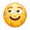 Emoji Luna piena con faccia 🌝 image - Huawei Harmony OS style