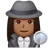 Woman Detective: Medium-Dark Skin Tone