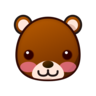 熊脸 Emoji 🐻 image - Emojidex style
