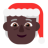 Mx Claus: Dark Skin Tone Emoji 🧑🏿‍🎄 image - Microsoft Classic 2D style
