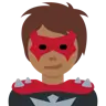 Supervillain: Medium-Dark Skin Tone Emoji 🦹🏾 image - Twitter / X (Twemoji) style
