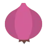 Onion Emoji 🧅 image - Tossface style