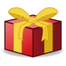 Emoji Becsomagolt ajándék 🎁 image - Emojidex style