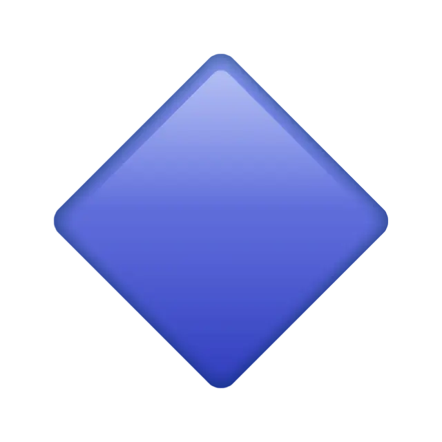 Pequeno diamante azul