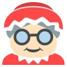 Mrs. Claus: Light Skin Tone Emoji 🤶🏻 image - EmojiTwo style