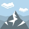 눈 덮인 산 Emoji 🏔 image - EmojiTwo style