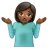 Person Shrugging: Medium-Dark Skin Tone