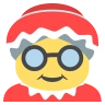 妈妈圣诞节 Emoji 🤶 image - EmojiTwo style