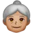 Old Woman: Medium Skin Tone