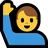 Man Raising Hand