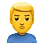 Man Pouting