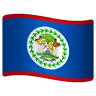Flag: Belize Emoji 🇧🇿 image - WhatsApp style