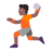 Person Playing Handball: Medium-Dark Skin Tone