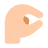 Pinching Hand: Light Skin Tone