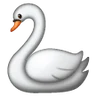 Swan Emoji 🦢 image - Samsung style