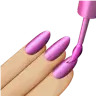 Nail Polish: Medium-Light Skin Tone Emoji 💅🏼 image - Apple style