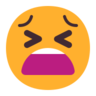 Cara cansada Emoji 😫 image - Microsoft Classic 2D style