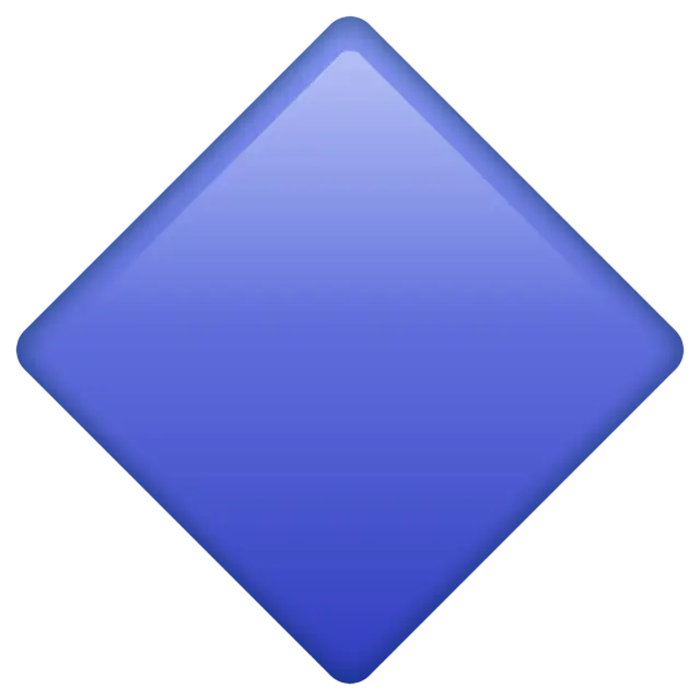 Large Blue Diamond