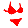Bikini Emoji 👙 image - Docomo style