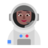 Woman Astronaut: Medium-Dark Skin Tone