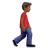 Man Walking Facing Right: Medium-Dark Skin Tone