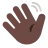 Waving Hand: Dark Skin Tone
