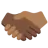 Handshake: Dark Skin Tone, Medium-Dark Skin Tone