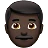 Man: Dark Skin Tone