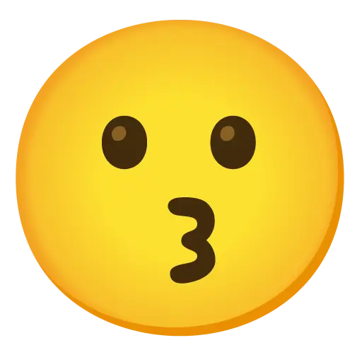 Besando la cara