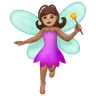 Woman Fairy: Medium Skin Tone Emoji 🧚🏽‍♀️ image - Samsung style