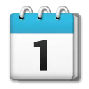 Calendario espiral almohadilla