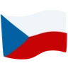 Flag: Czechia Emoji 🇨🇿 image - Facebook Messenger (2016) style
