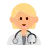 Health Worker: Medium-Light Skin Tone