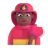 Firefighter: Medium-Dark Skin Tone