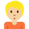 Person Pouting: Medium-Light Skin Tone Emoji 🙎🏼 image - Twitter / X (Twemoji) style
