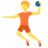 Person Playing Handball