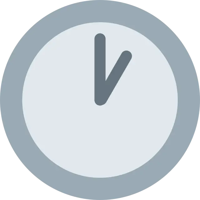 Clock Face One Oclock