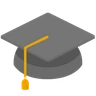 Emoji Cap de absolvire 🎓 image - Skype style
