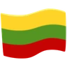 Flag: Lithuania Emoji 🇱🇹 image - Facebook Messenger (2016) style