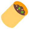 Burrito Emoji 🌯 image - Tossface style