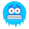 Emoji Fagyasztó arc 🥶 image - Skype style