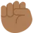 Raised Fist: Medium-Dark Skin Tone