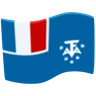 Flag: French Southern Territories Emoji 🇹🇫 image - Facebook Messenger (2016) style