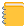 Ledger Emoji 📒 image - Tossface style