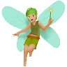 Fairy: Medium-Light Skin Tone Emoji 🧚🏼 image - Apple style