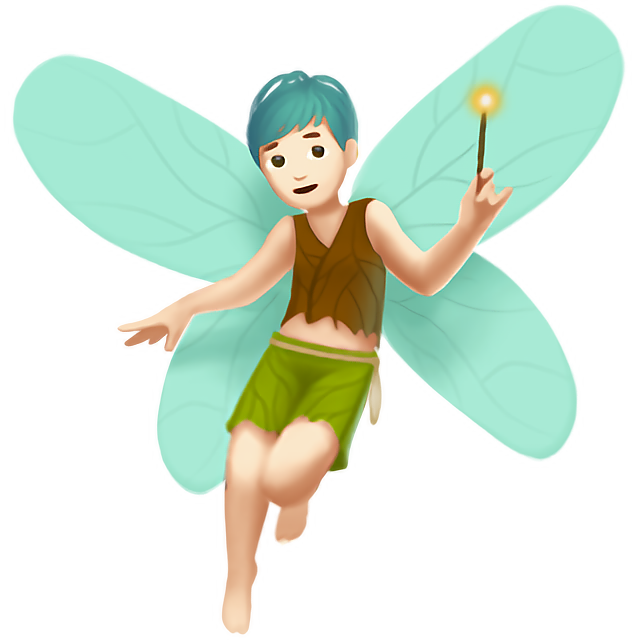 Man Fairy: Light Skin Tone
