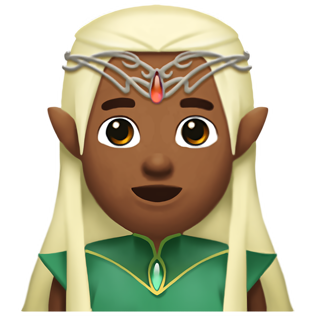 Man Elf: Medium-Dark Skin Tone