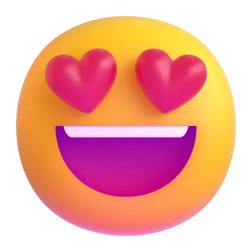 Smiling Face With Heart-Eyes