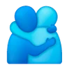 Sarılma insanlar Emoji 🫂 image - Samsung style