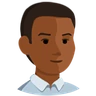 Man: Medium-Dark Skin Tone Emoji 👨🏾 image - Facebook Messenger (2016) style